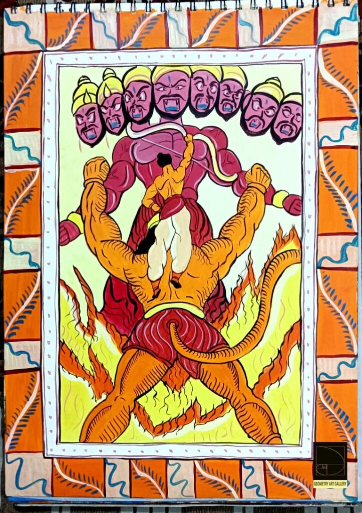 PATTACHITRA ART RAMAYANA