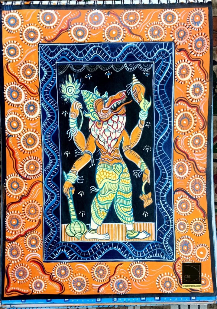 NARSIMHA PATTACHITRA ART