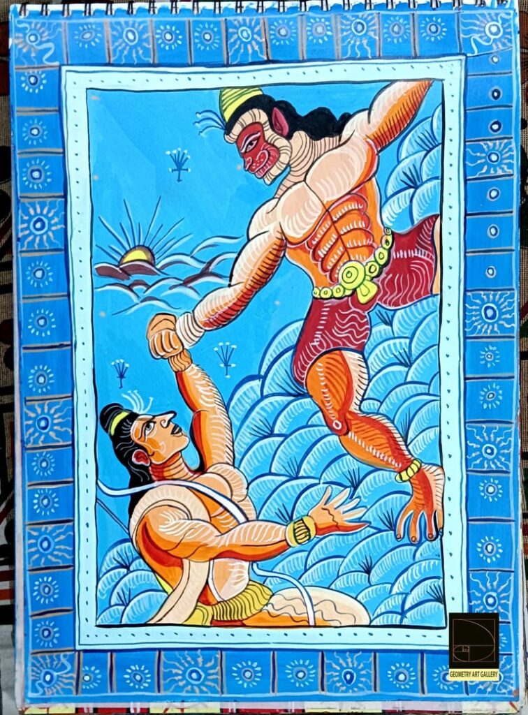 RAMAYANA PATTACHITRA ART