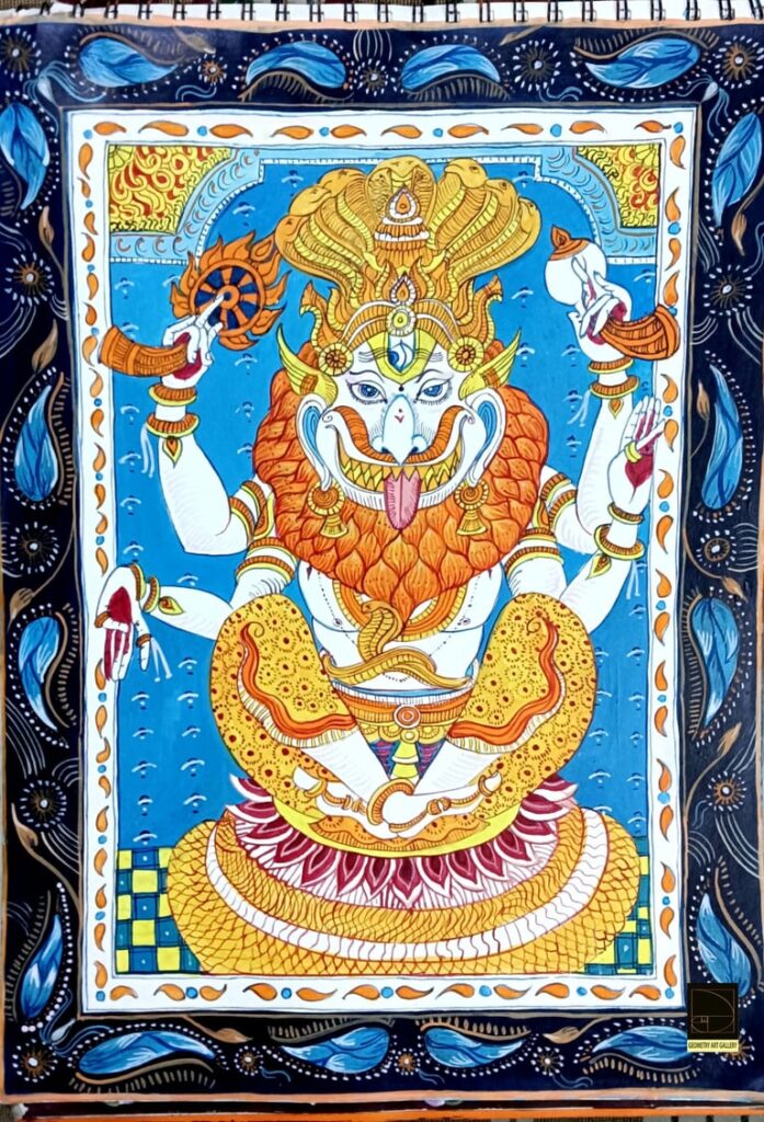 PATTACHITRA ART NARSIMHA 