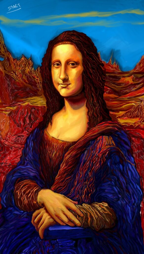 MONALISA ART DIGITAL ART
