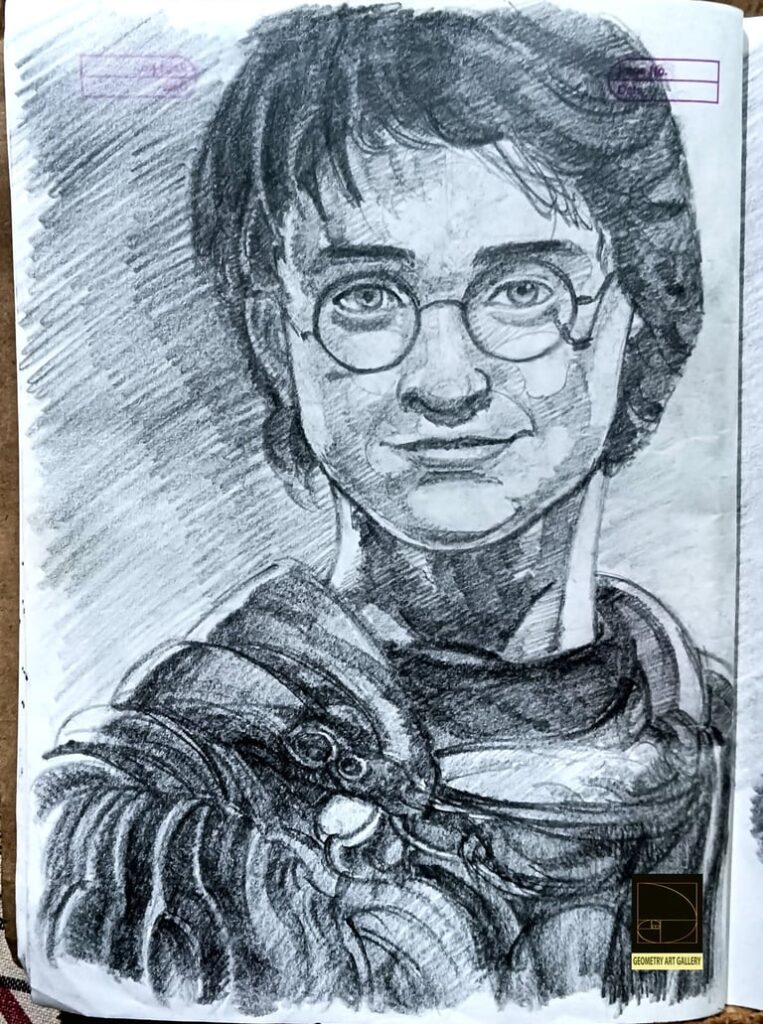 HARRY POTTER ART PENCIL SHADING