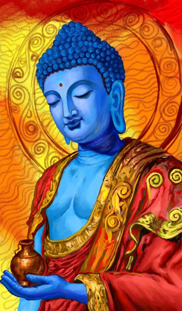BUDDHA ART DIGITAL PHOTOSHOP
