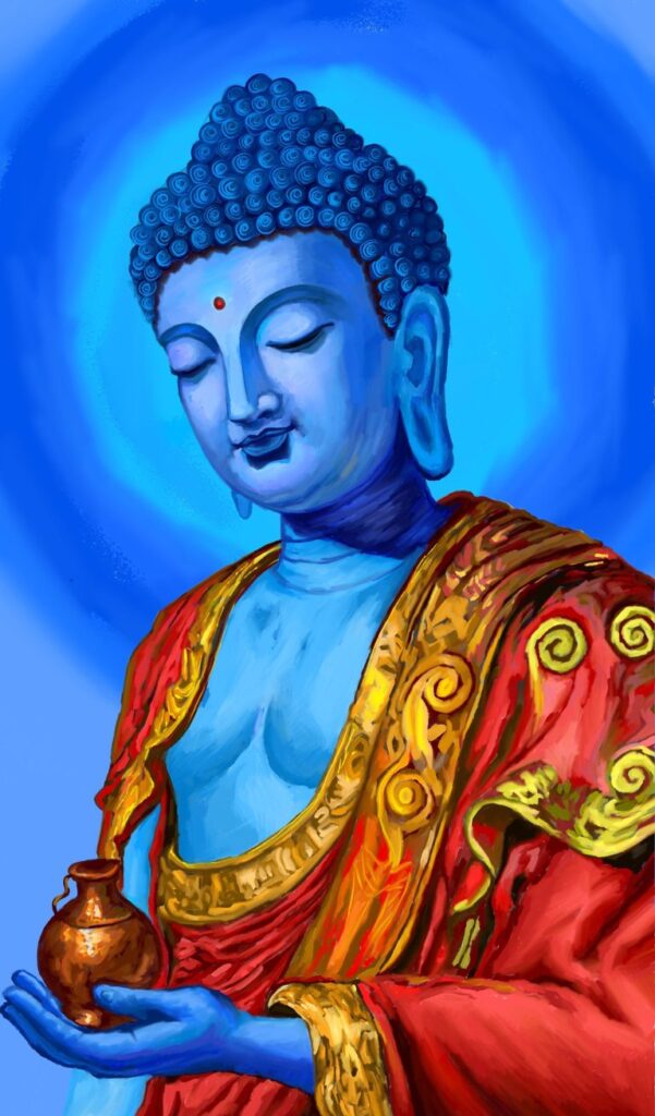 BUDDHA DIGITAL ART PHOTOSHOP

