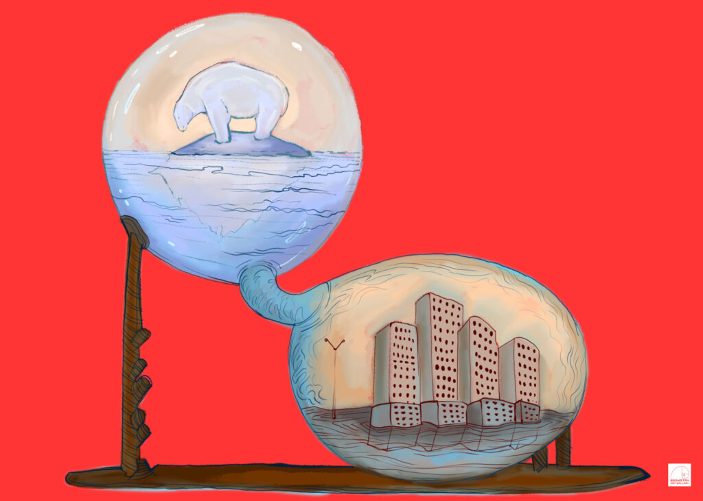 CLIMATE CHANGE ART PORTFOLIO global warming art climate change art
