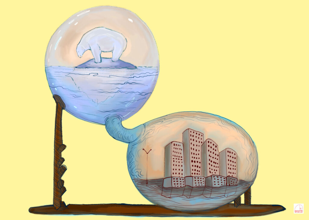 CLIMATE CHANGE ART PORTFOLIO global warming art climate change art