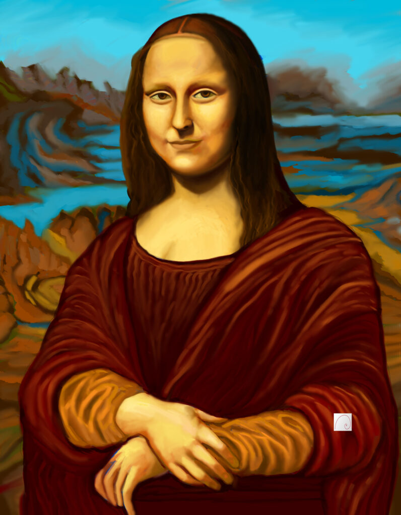 monalisa art in different style
