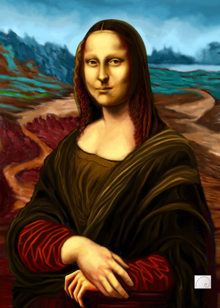 MONALISA ART DA VICI STYLE