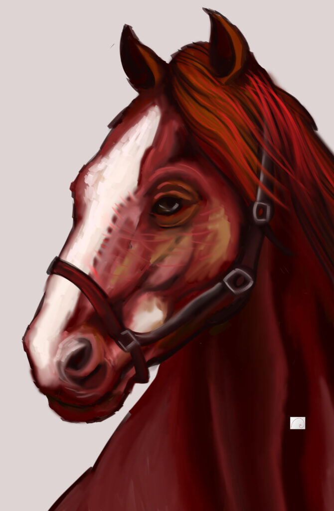horse painting
