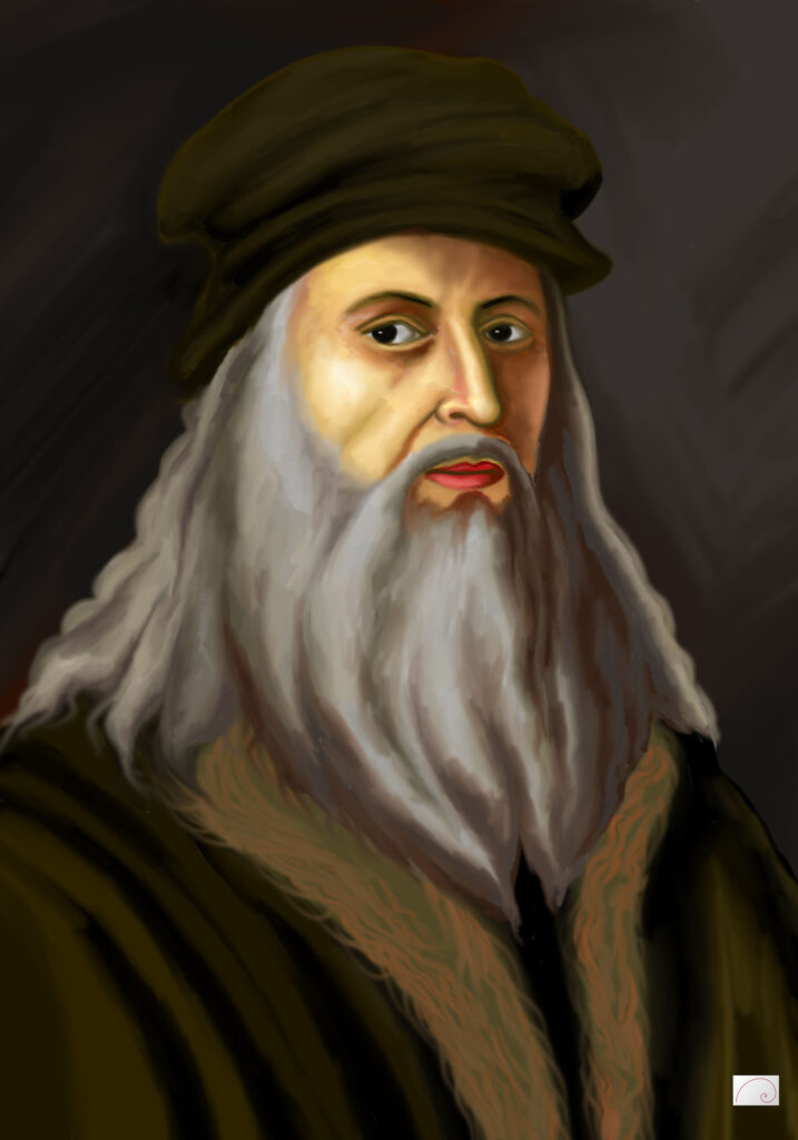 leonardo da vinci self portrait