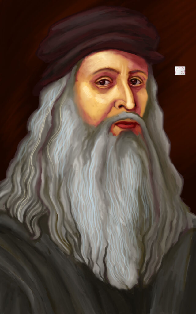 leonardo da vinci self portrait