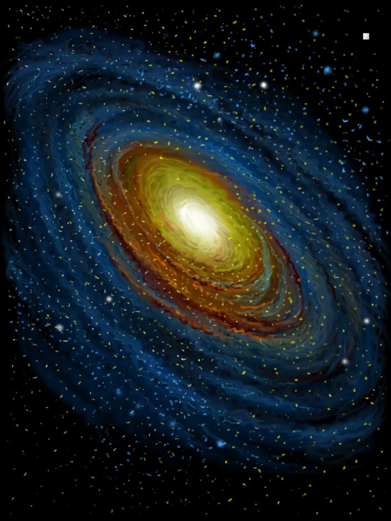astronomy and galaxy art